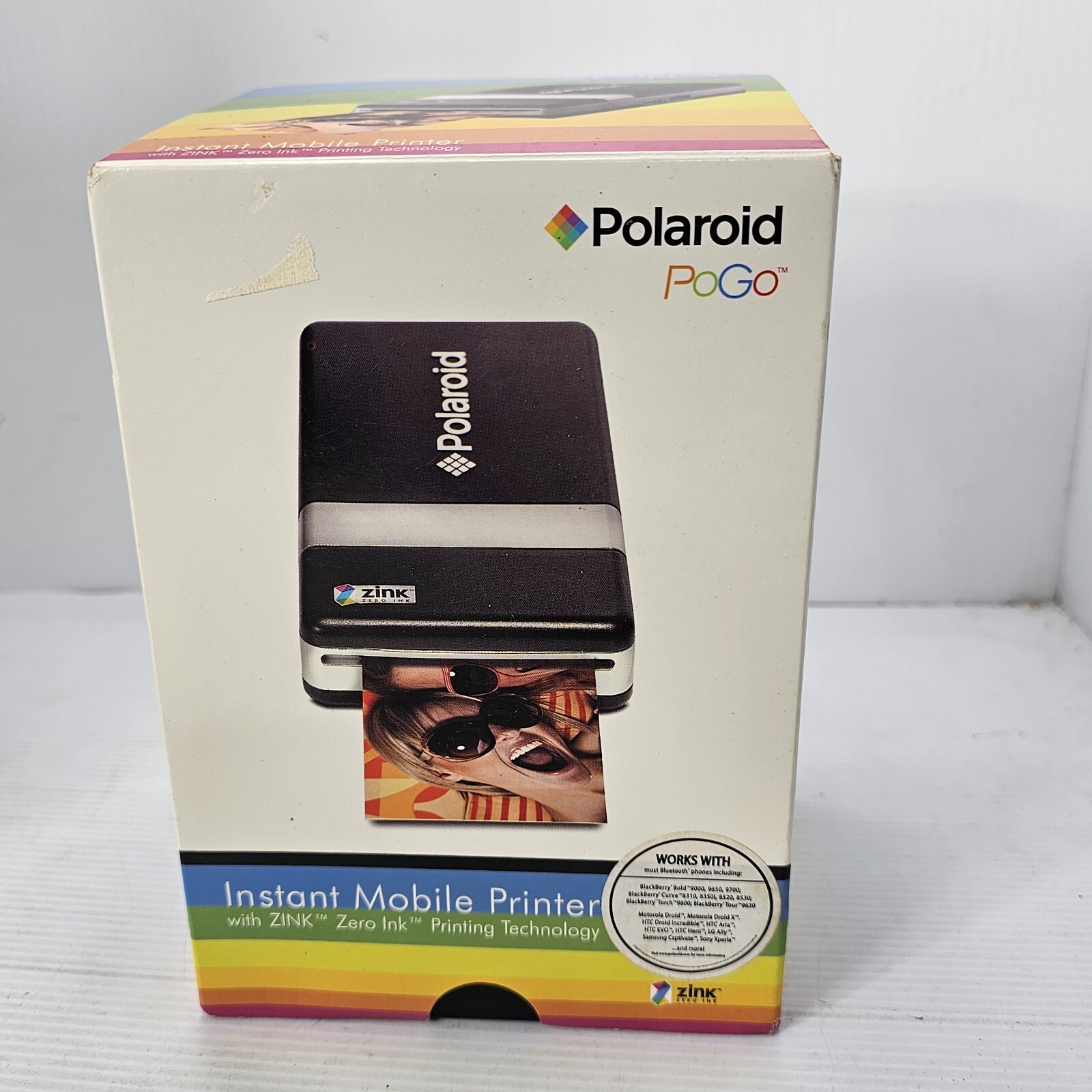New-Polaroid PoGo INSTANT MOBILE PRINTER Zink Ink System (Thermal) ❤️