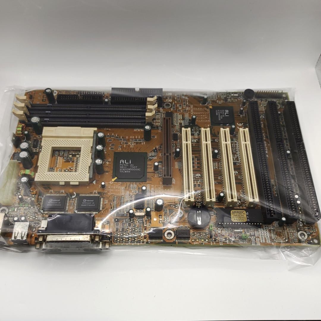 MSI MS-5169 Socket7 Motherboard AladdinV Untested PC Board