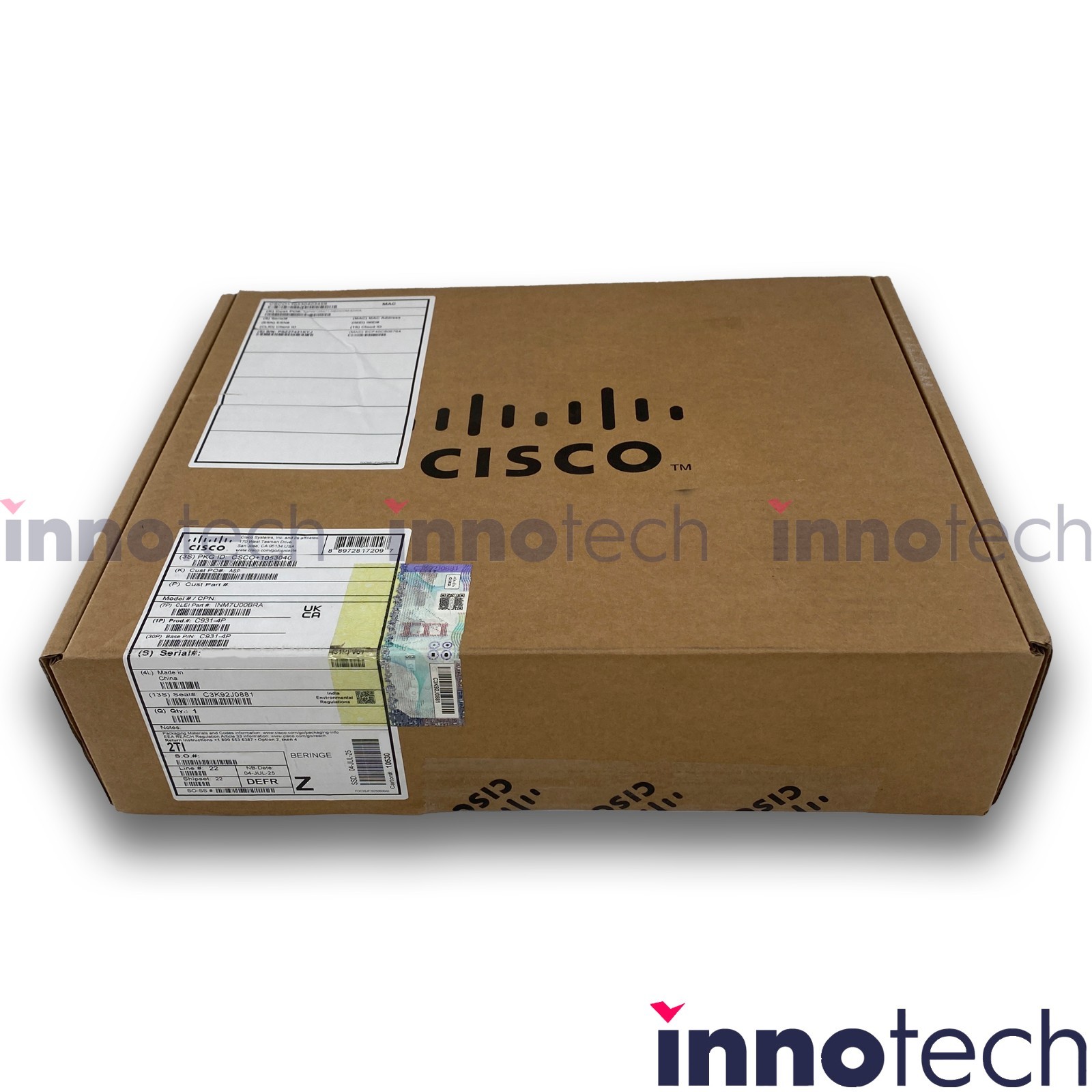 Cisco ISR 900 Series C931-4P Integrated Services Router 74-121209-01 New Sealed
