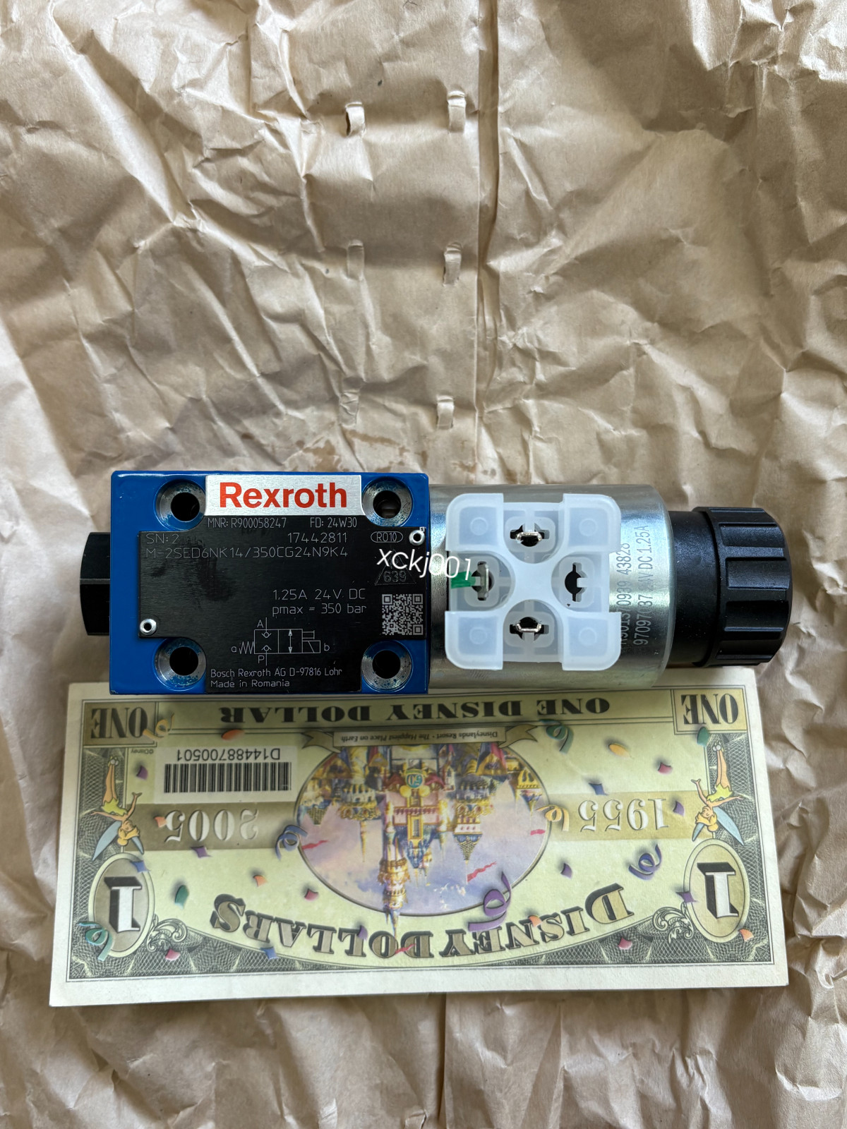 M-2SED6NK1X/350CG24N9K4 NEW GERMANY VALVE R900058247 fedex or DHL