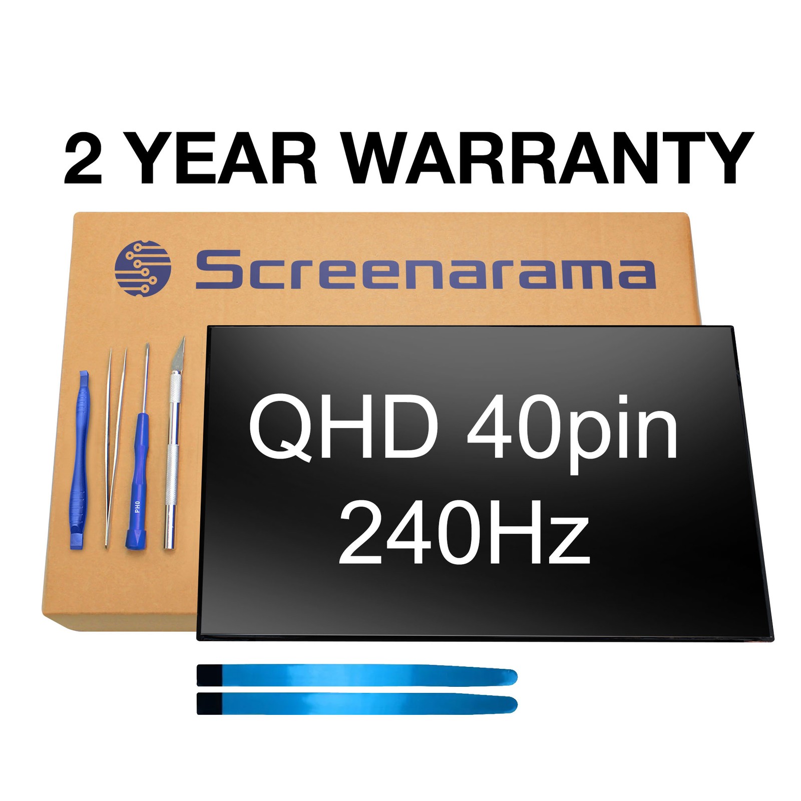 CSOT MNG007DA2-3 Lenovo FRU 5D11L55822 240Hz IPS LCD Screen + Tools
