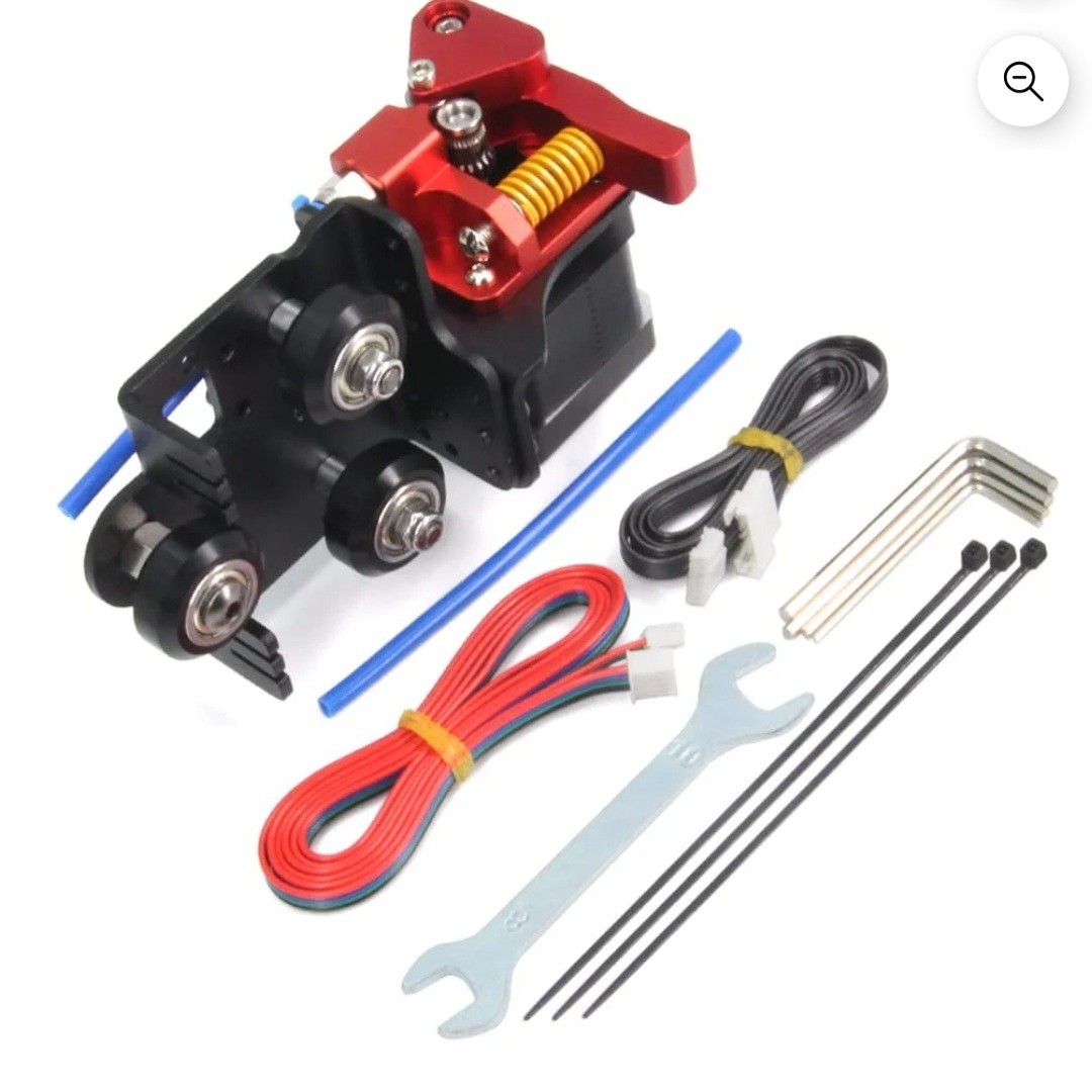 Befenybay Upgrade Direct Dual Gear Extruder Support Plate Kit with Stepper Motor