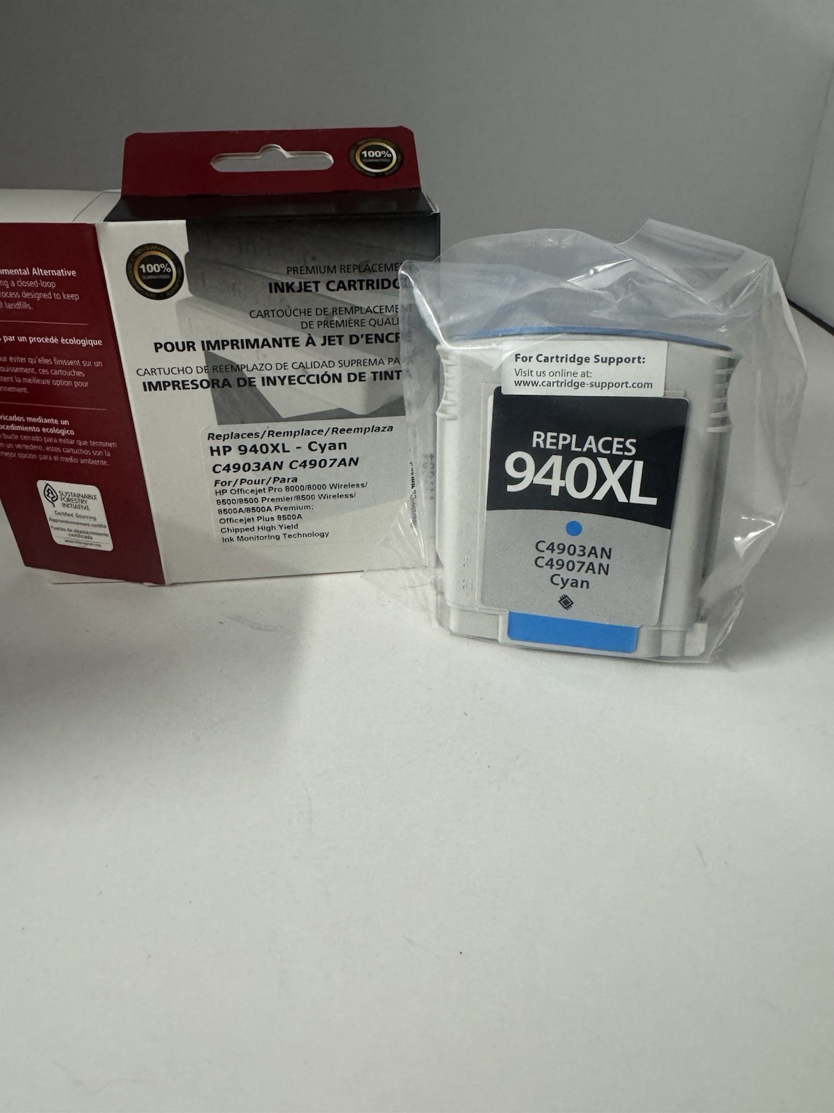 Premier Ink Cartridge XL Cyan/ Replacement for HP 940 XL