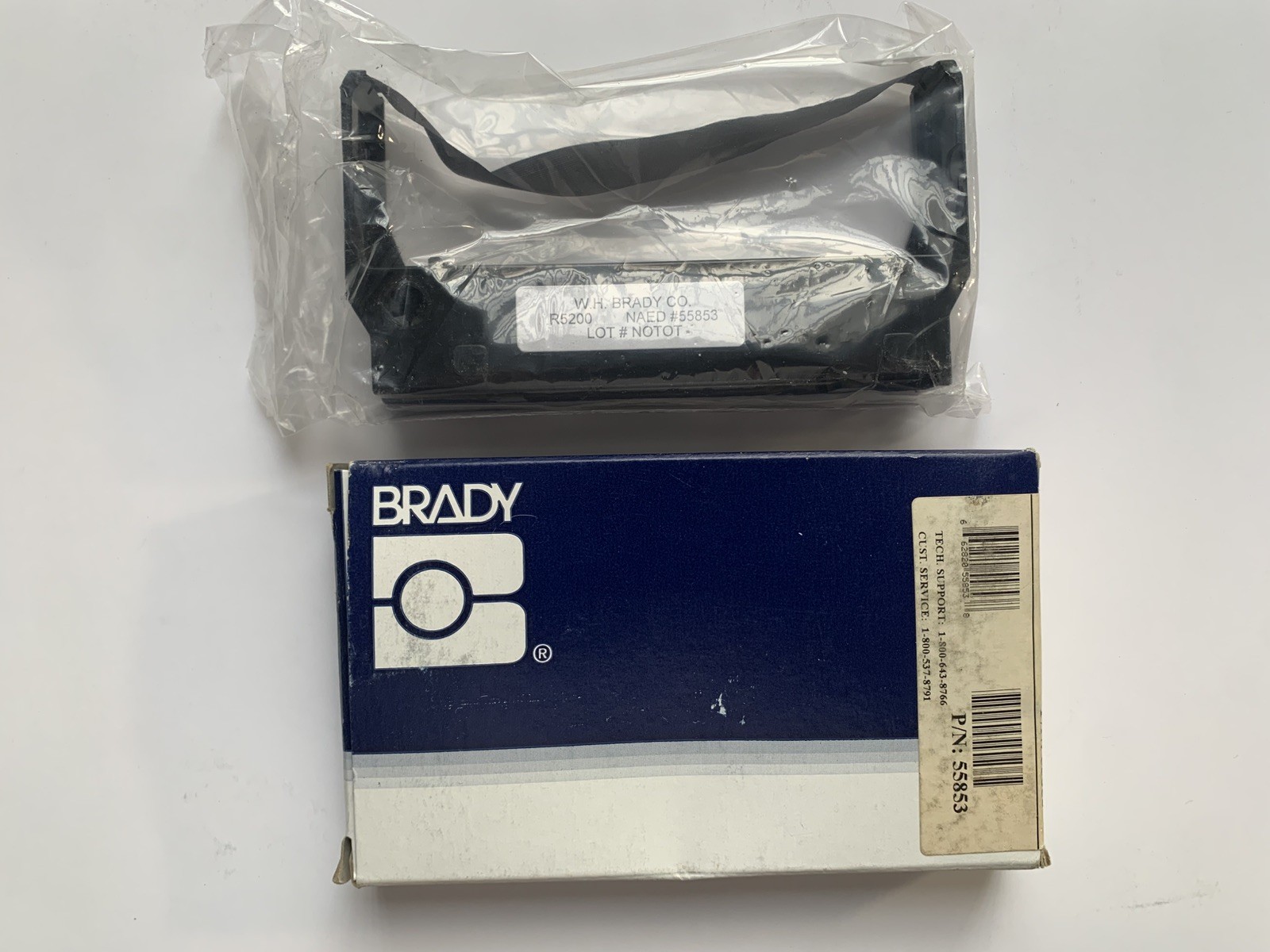 New In Box - Genuine Brady Series 5000 Printer Ribbon - LS2000 - Still Sealed