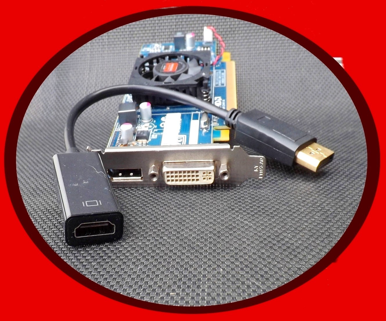 HDMI - DVI - DisplayPort✔️Low Profile PCI-E 2.0 x16 Video Card✔️HP DELL ALL✔️SFF