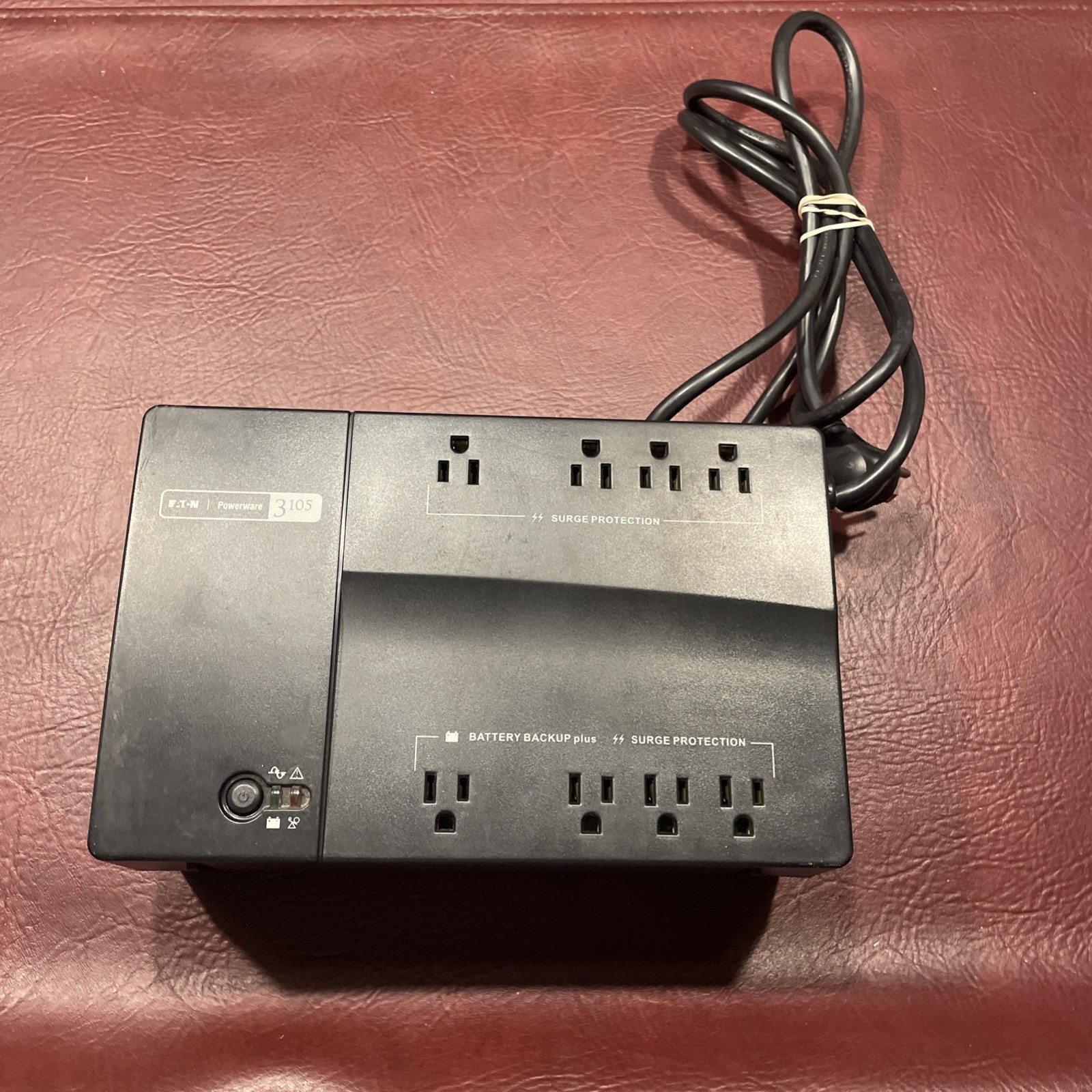 Eaton PW3105 350VAC/210W Surge Protector Battery Backup. NO BATTERY 