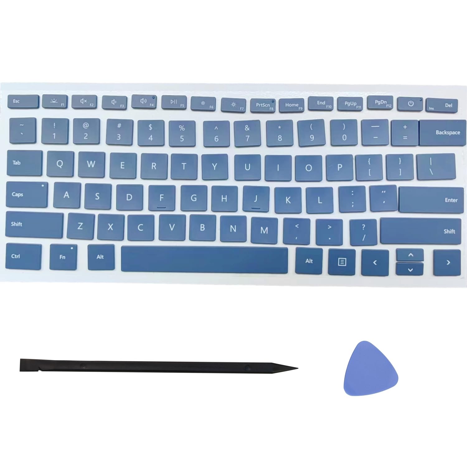 Replacement Keycap Keys,US Layout Key caps and Tool Compatible for Surface La...