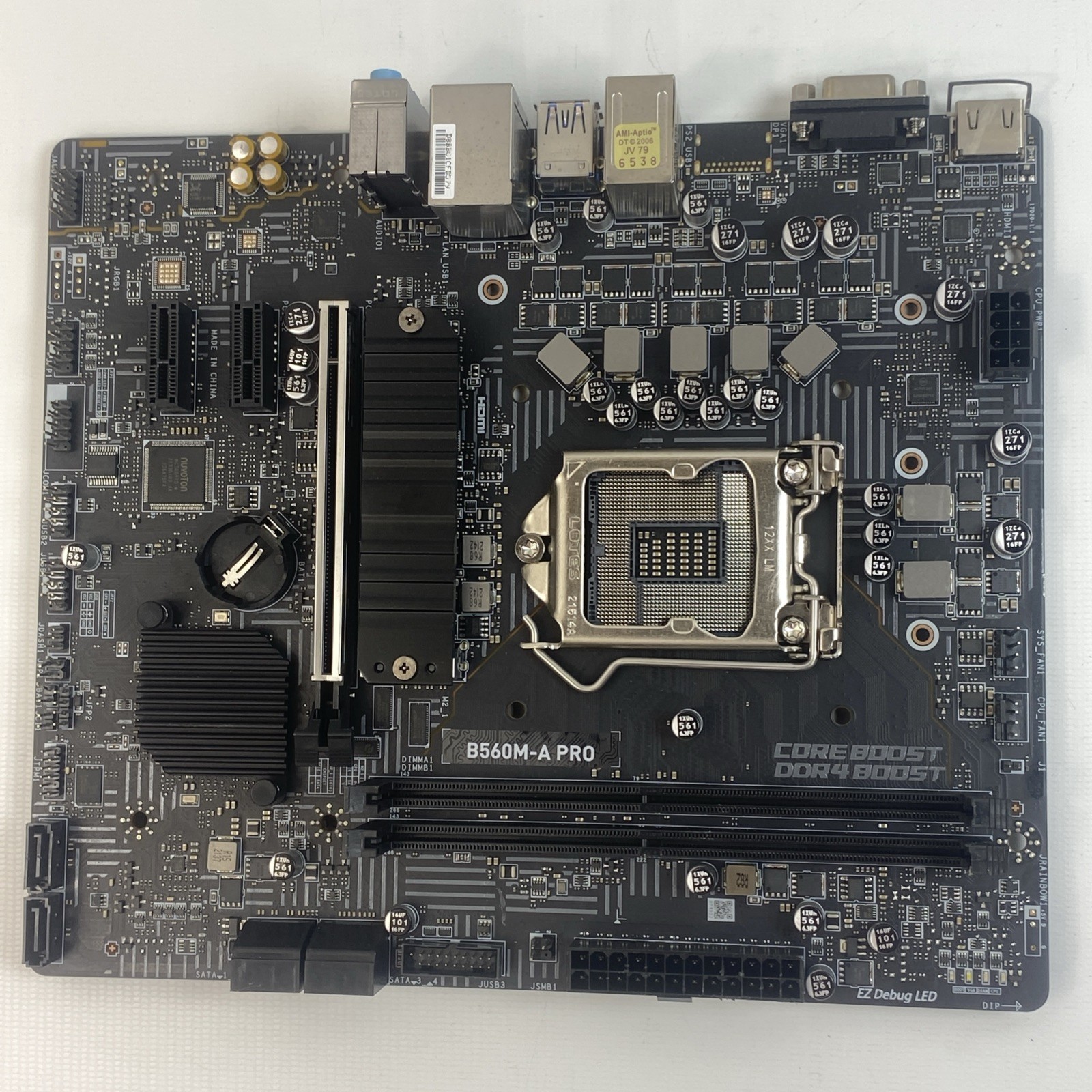 MSI B560M-A PRO Motherboard, (-For Parts-) *Not Tested*