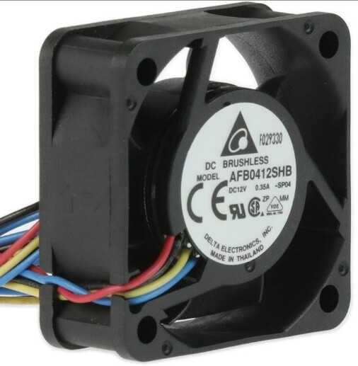 2 PCS - NEW Delta 40x40x15mm 4-Pin PWM 11000RPM 14.8CFM Two Ball DC 12V Case Fan
