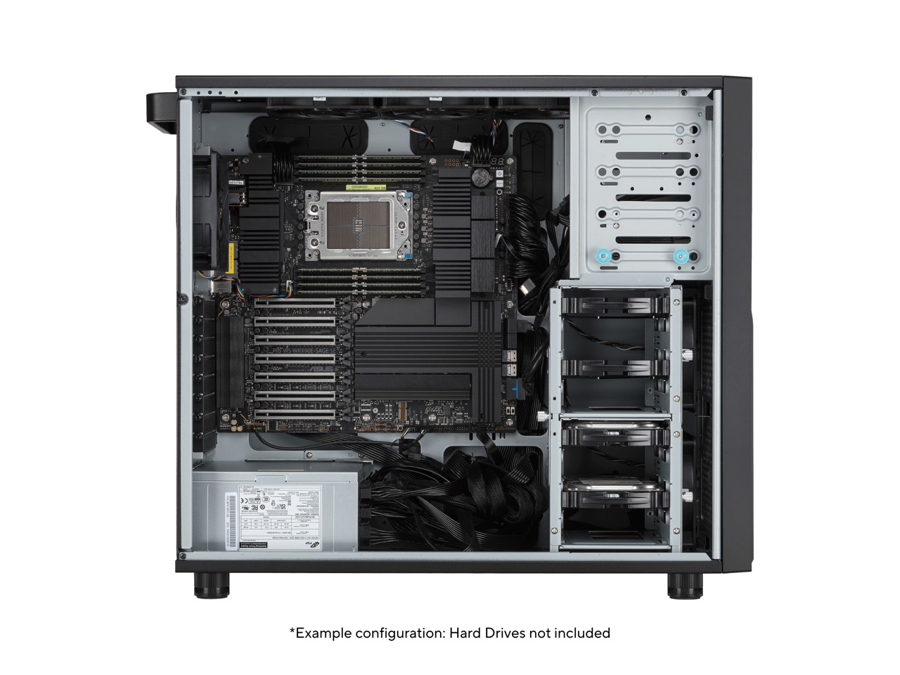 ExpertCenter Pro ET900A X9-B-2000 Performance AI workstation supports AMD ASUS