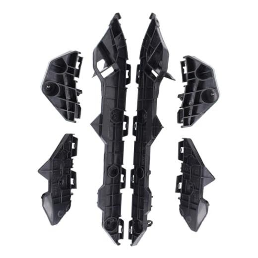 6Pcs Rear Left and Right Bumper Cover Retainer Brackets Kit Bumper Mount
