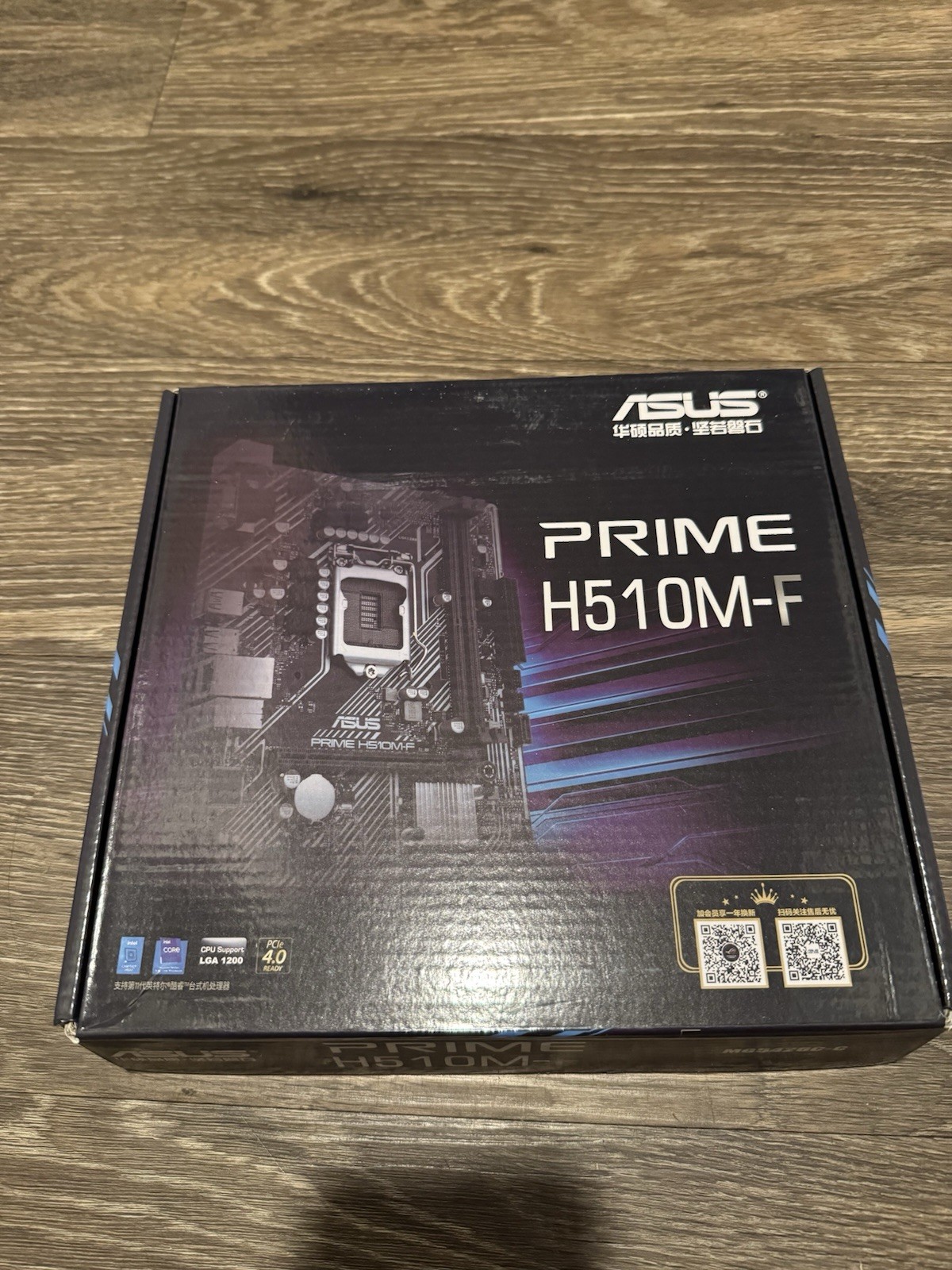 ASUS PRIME H510M-F Motherboard LGA 1200 Intel 10th/11th Gen H510 Micro ATX