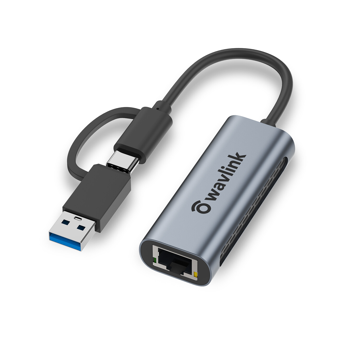 Wavlink 2.5G USB C and USB 3.0 Ethernet Adapter fit for USB C/Thunderbolt 3