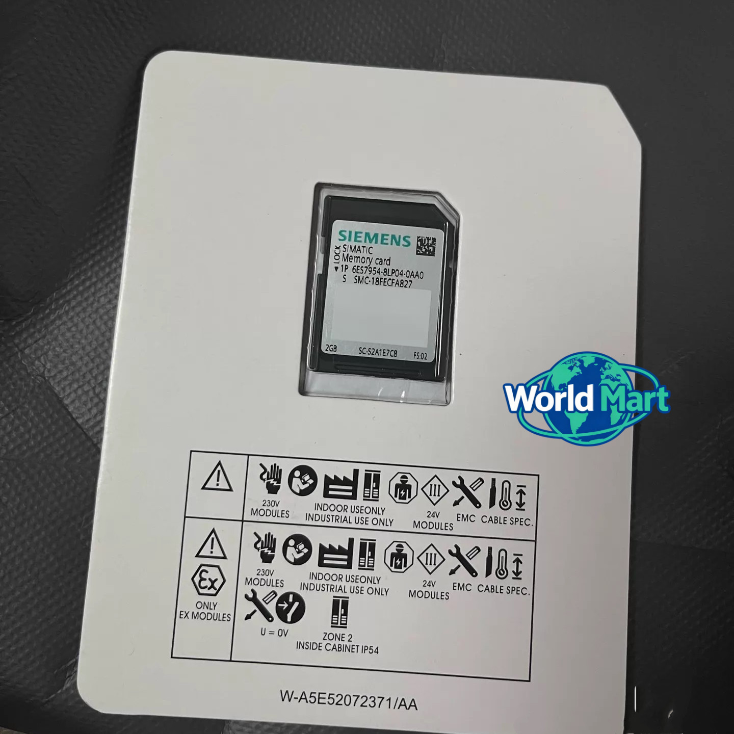 New Siemens 6ES7954-8LP04-0AA0 Memory Card 6ES7954-8LP04-0AA0 Via FedEx or DHL