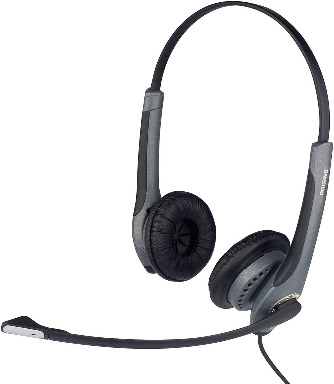 Jabra GN2000 Quick Disconnect (QD) Wired Duo Wideband w/ Noise Canceling (Black)