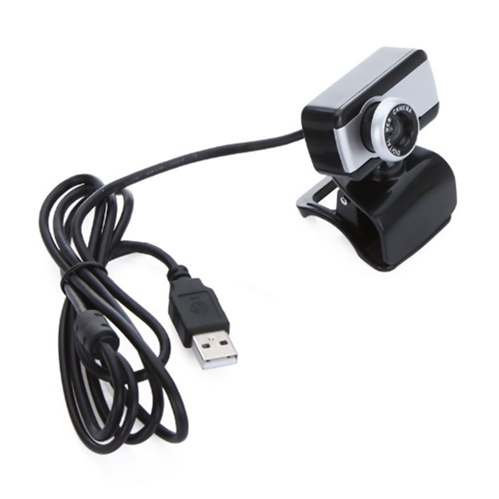 480P Webcam USB 2.0 Web Camera Built-in Microphone for Windows PC