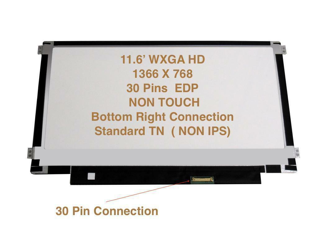 For Acer ChromeBook 11 CB3-131 LCD LED screen KL.11605.036 KL.11607.007 11.6" HD
