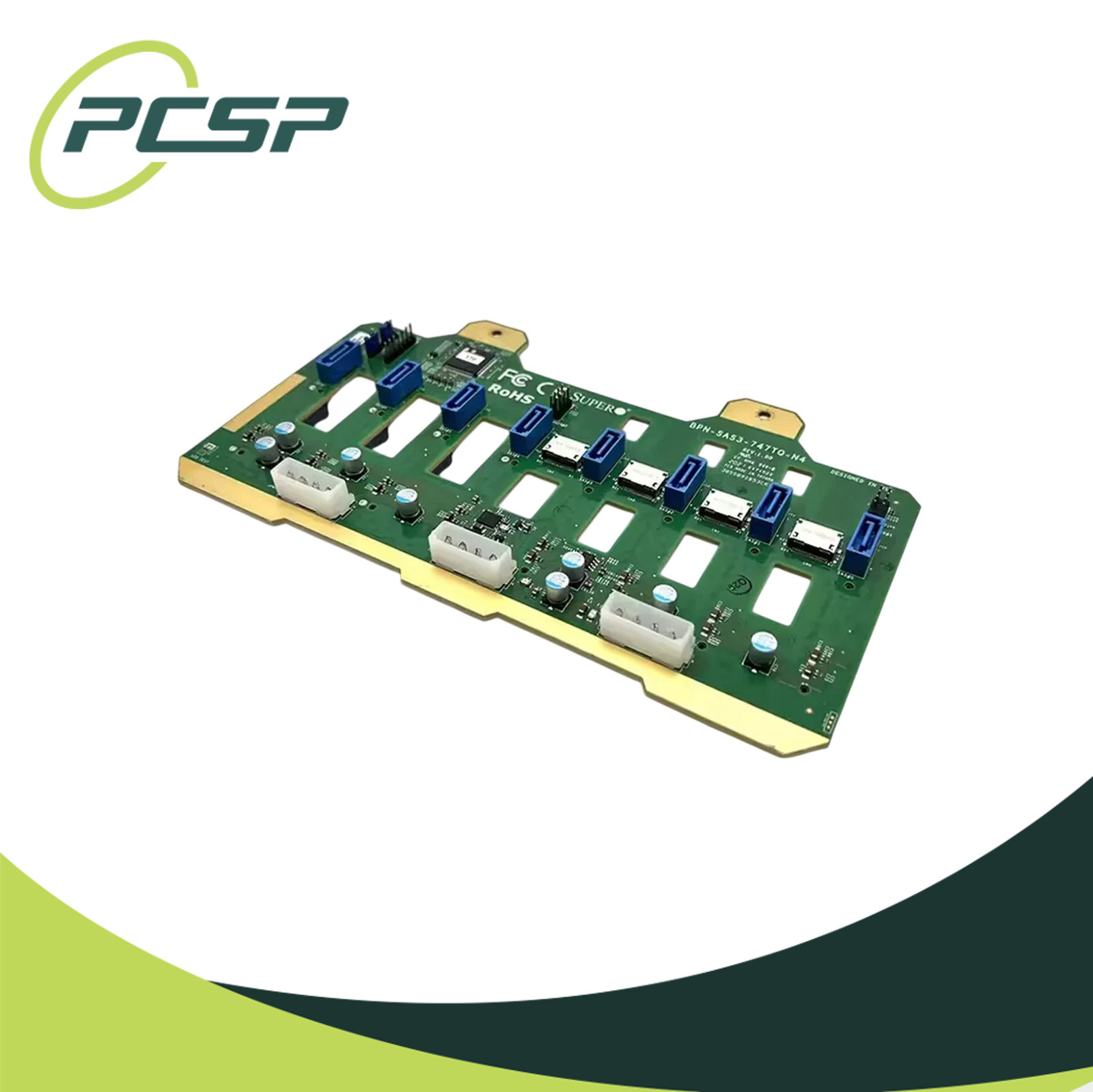 Supermicro BPN-SAS3-747TQ-N4 8-Bay SFF SAS/SATA 4x NVMe Backplane