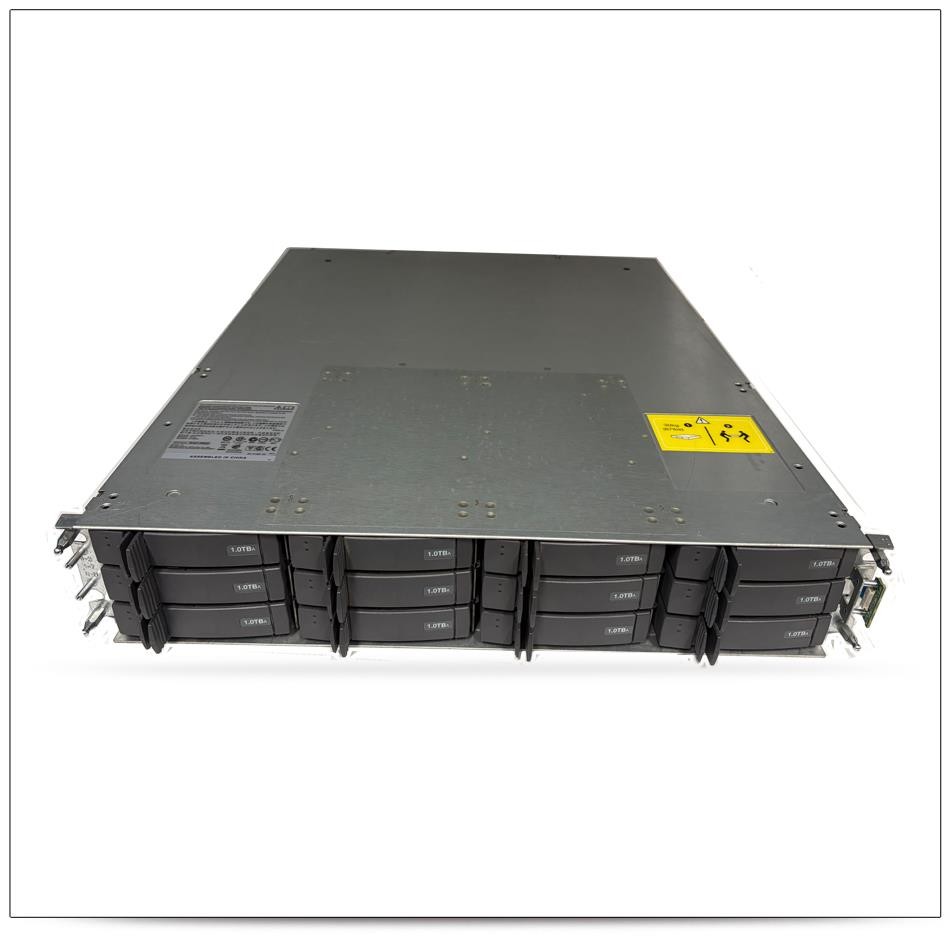 NetApp NAF-0602 (12) X298A-R5 1TB HDDs, 111+00237+F0 Controller, 2x CP-1103R2 PS