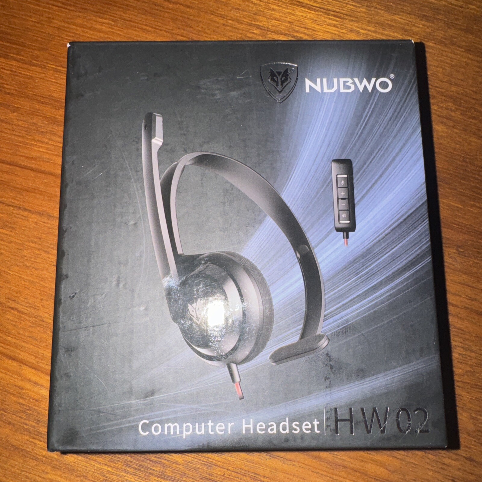 Nubwo Computer/telephone Headset HW02 Red Cable