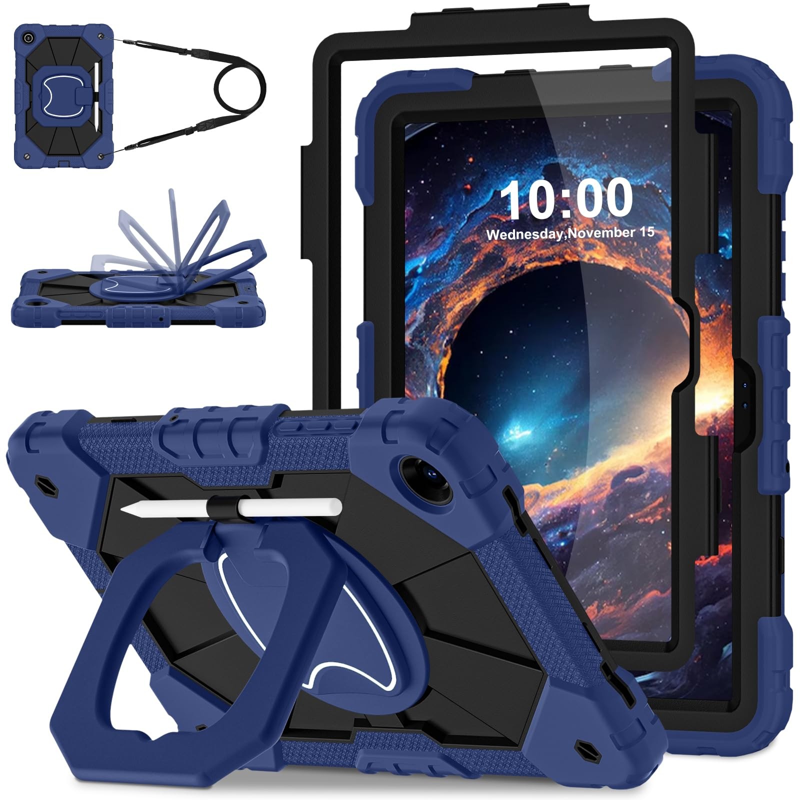 WESOROL Case for Galaxy Tab A11 Plus/A9 Plus 11 Inch,Shockproof Cover for Sam...