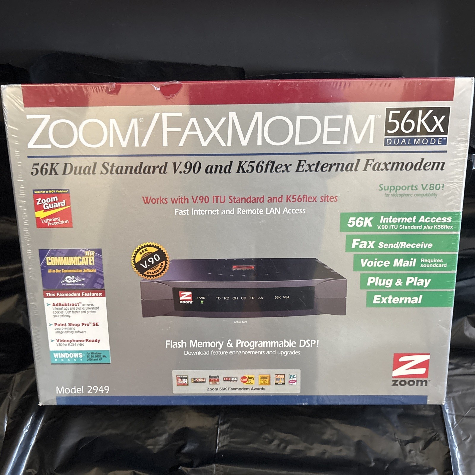Zoom Fax Modem 56Kk Dualmode
