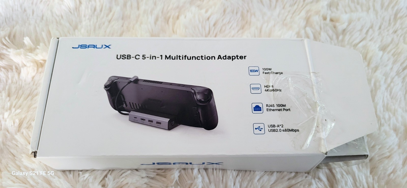 JSAUX USB-C 5-In-1 Multifunction Adapter HB0602‼️