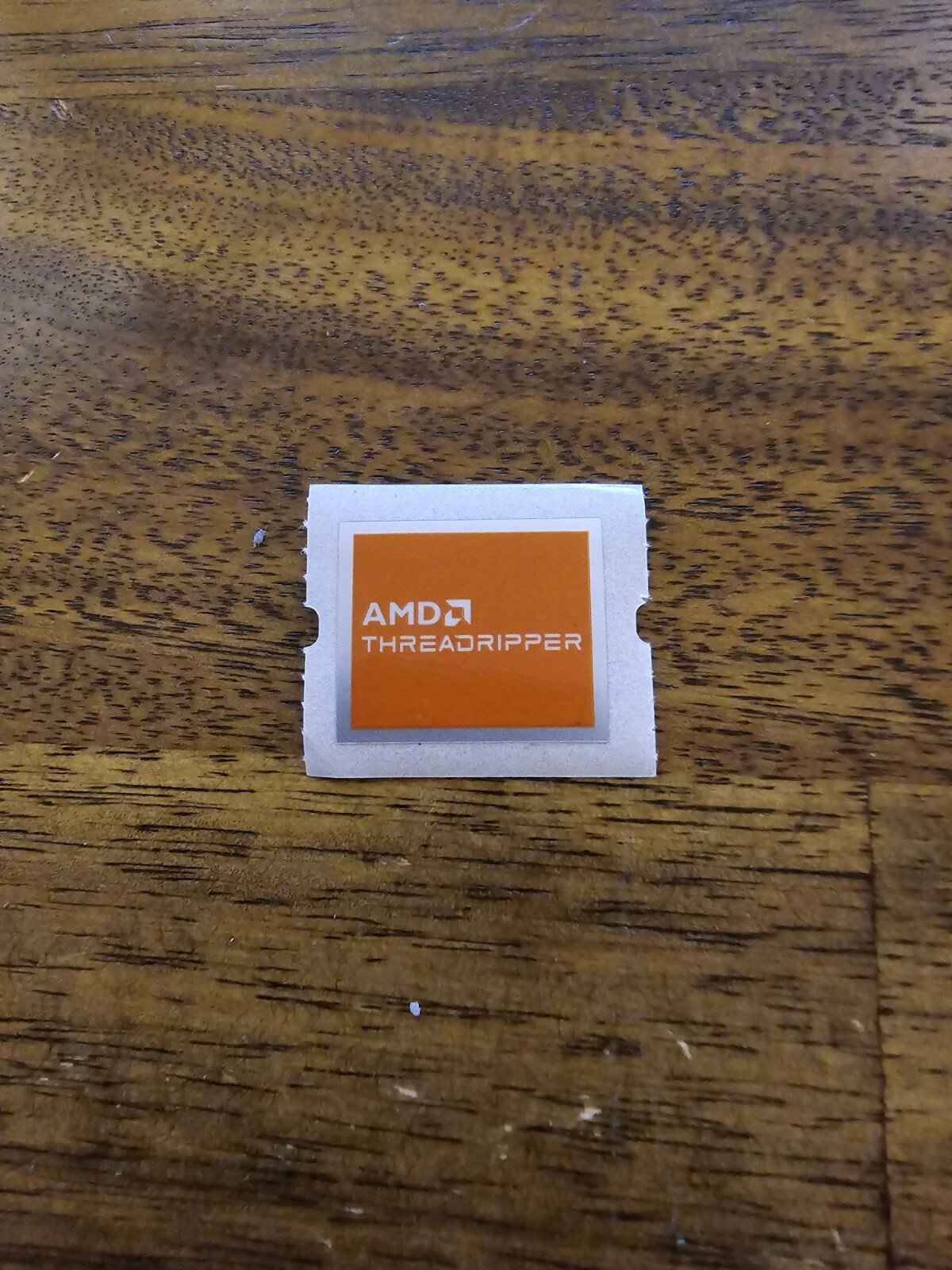 "RARE" Genuine 1 pcs AMD Ryzen Threadripper Decal Sticker 2cm x 1.5cm