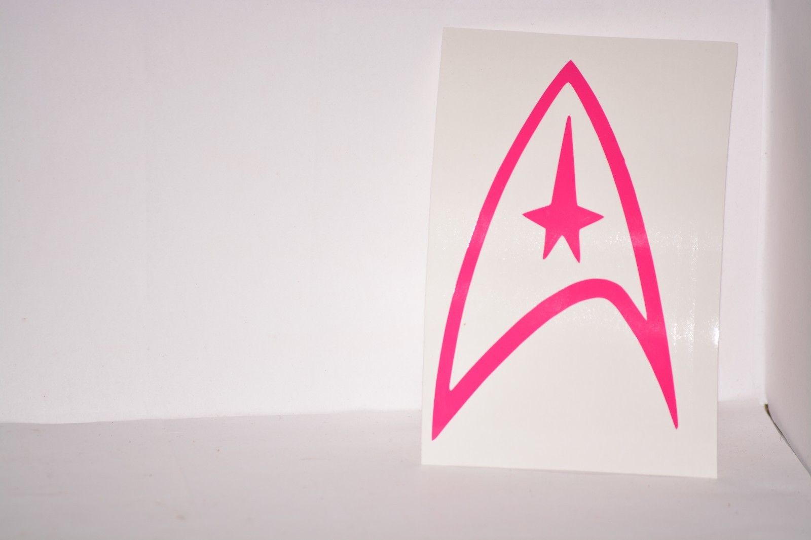 Star Trek Federation Vinyl Car Laptop iPad Mac Tablet Decal Sticker Choose Color