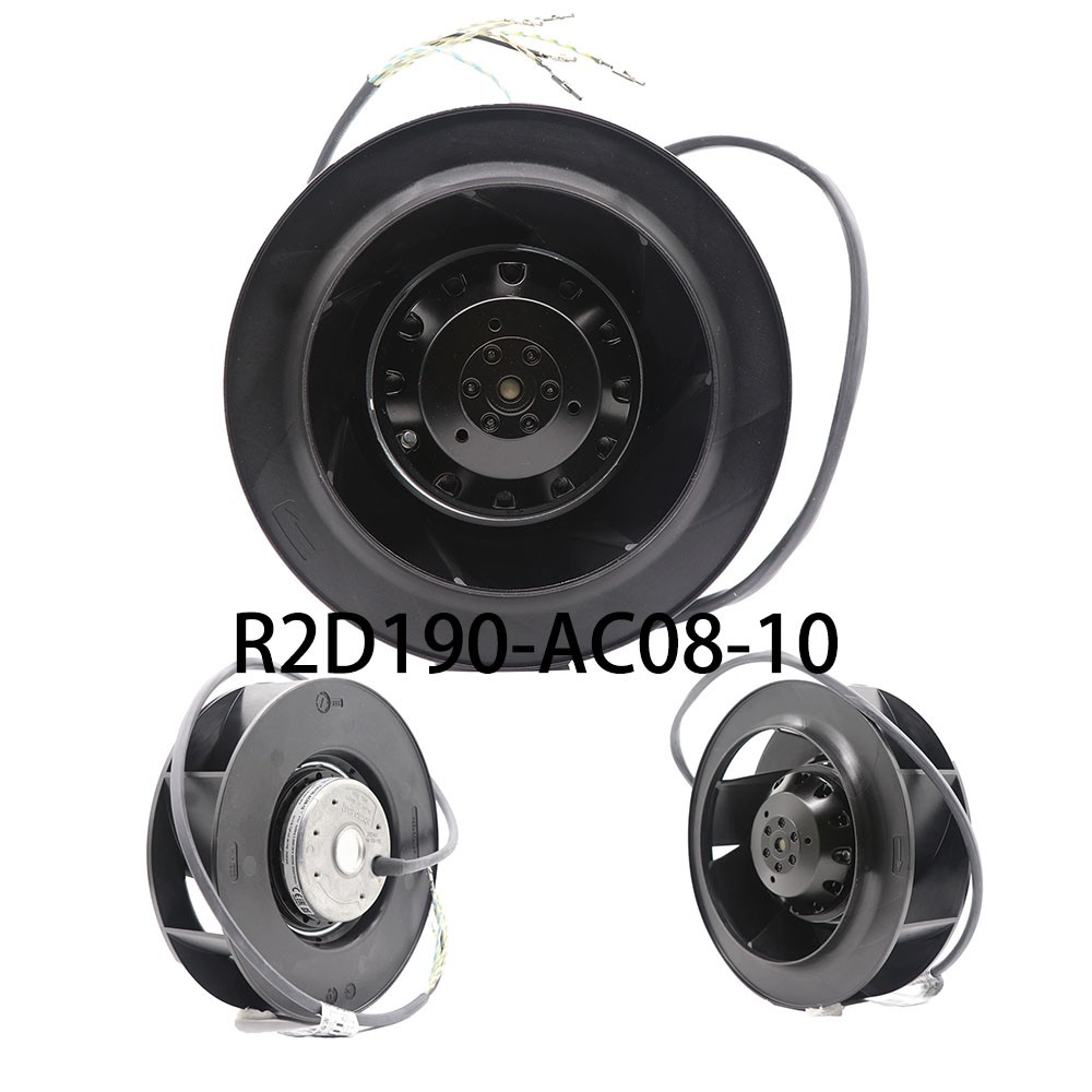 New Ebmpaps R2D190-AC08-10 415VAC 43/52W 0.09A φ190MM Industrial control fan