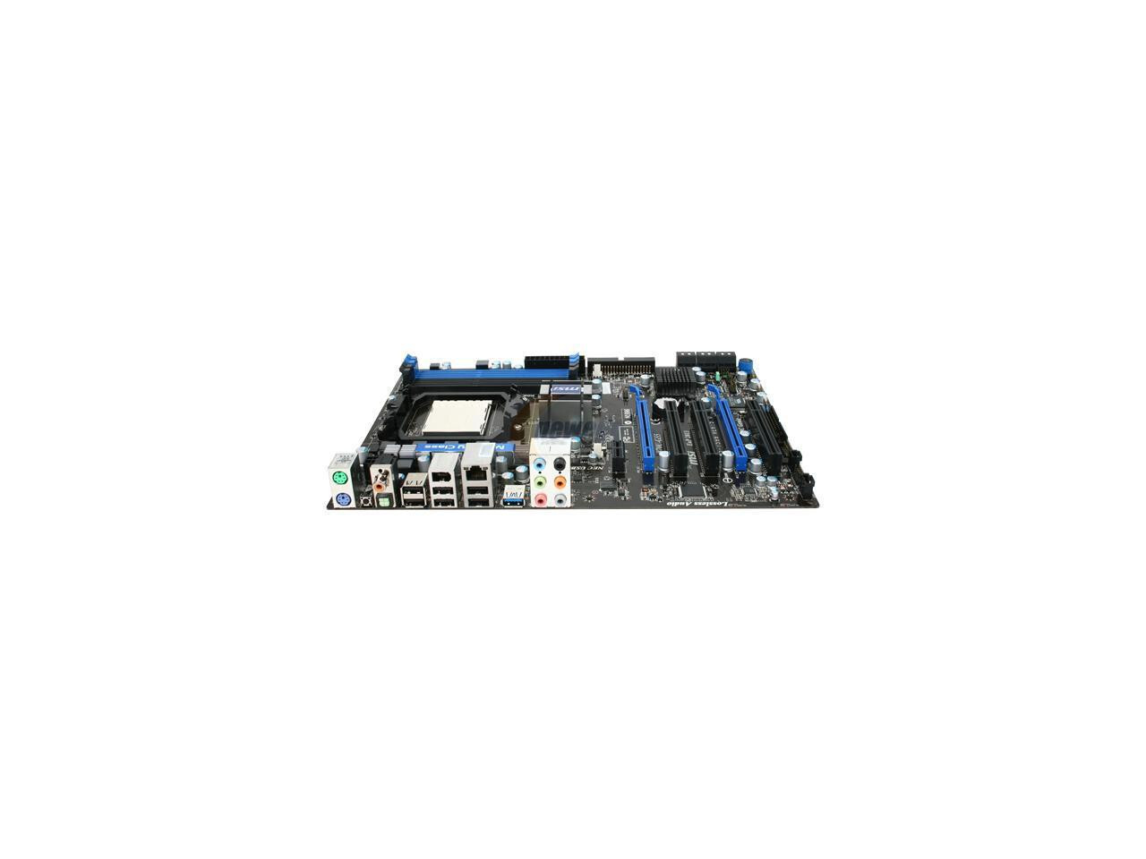 MSI 870U-G55 MS-7599 Socket AM3 AMD 770 USB 3.0 ATX Motherboard