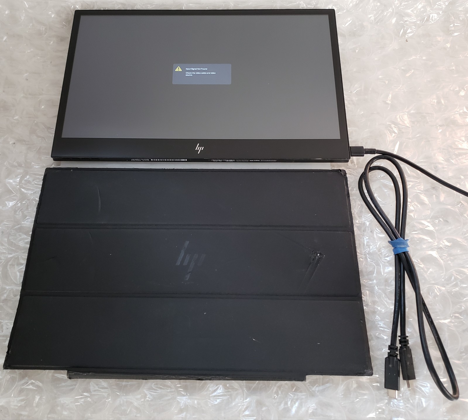 HP EliteDisplay S14 L15254-001 14" Portable Monitor w/ USB-C Cable *TESTED*