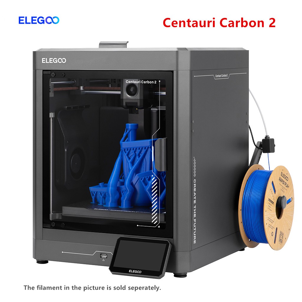 ELEGOO Centauri Carbon 2 Sound ≤45dB 5" Capacitive Touchscreen 350 °C Nozzle