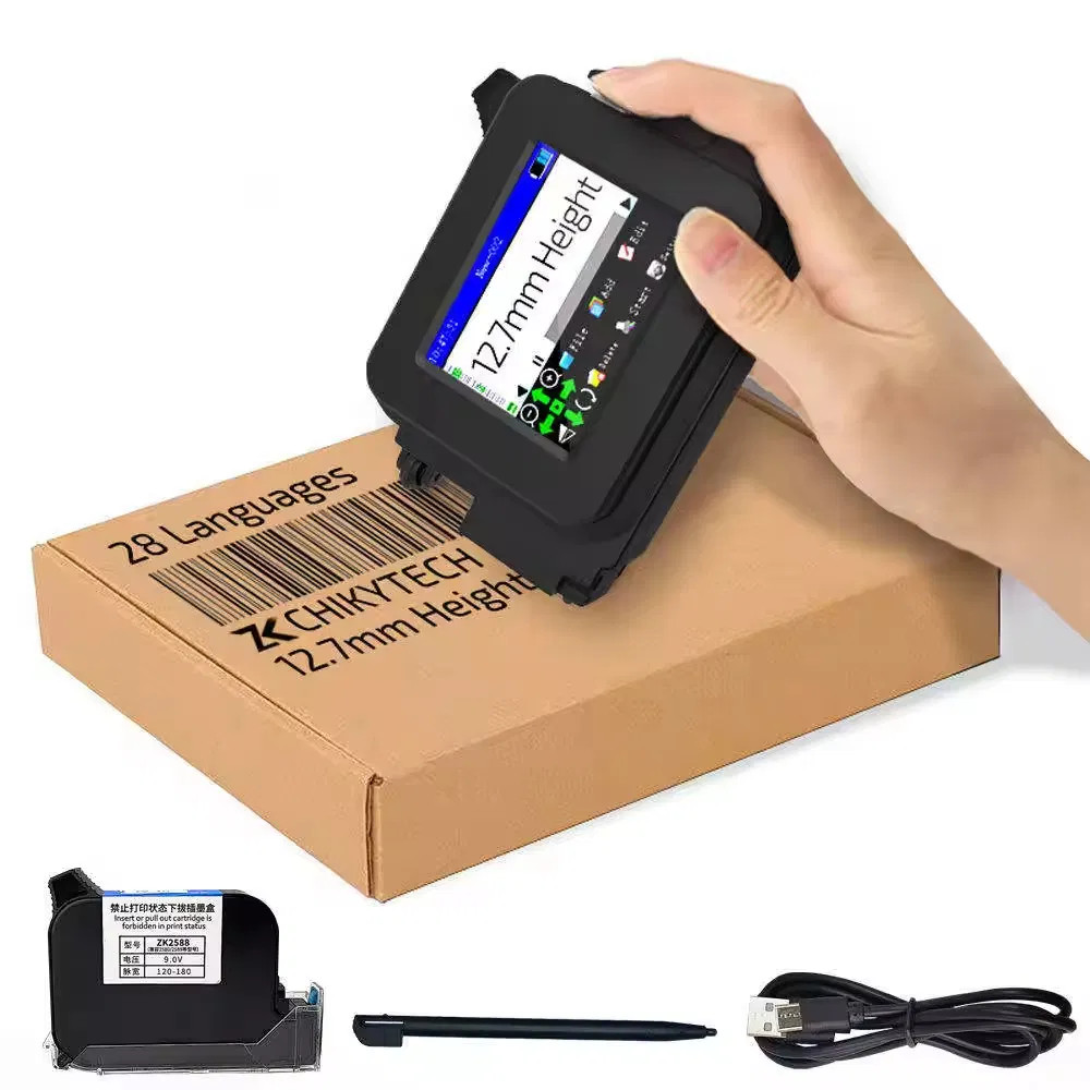 Portable Mini Handheld Inkjet Printer Date Expiry Print