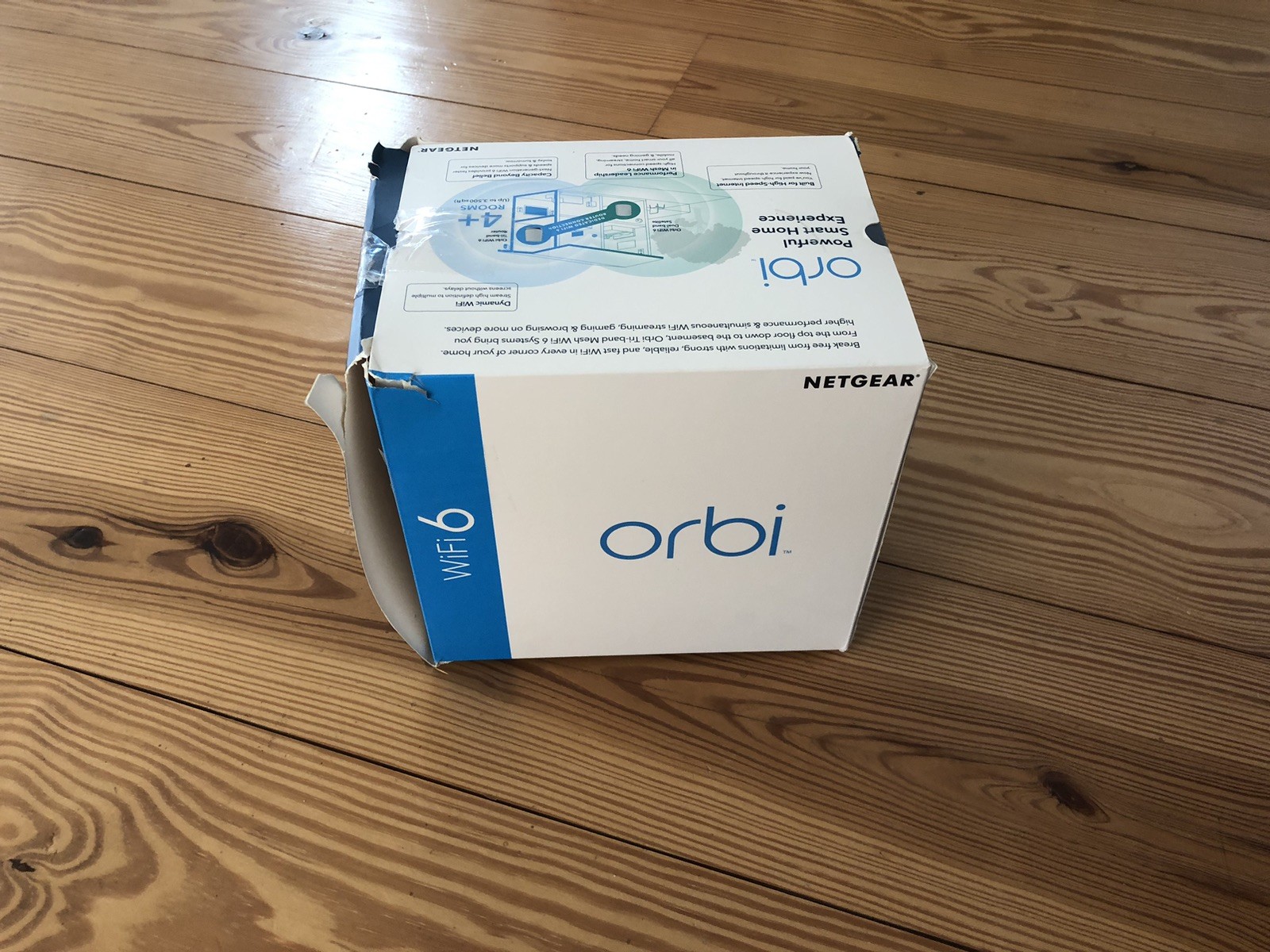 NETGEAR Orbi AX3000 Rbk652S-100NAS Router Mesh System New Open Box