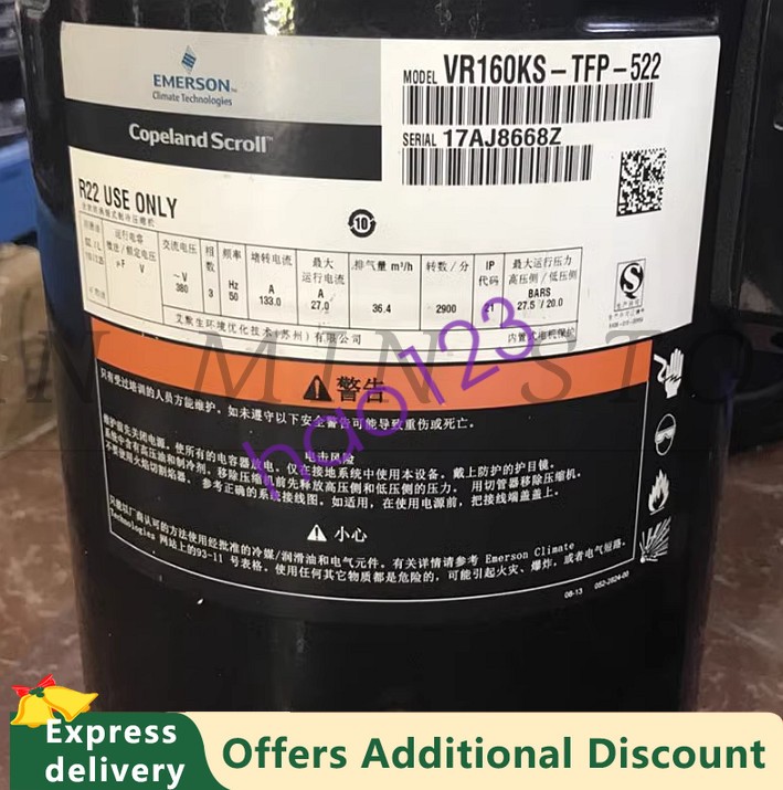 1pc VR160KS-TFP-522 Air Conditioning Compressor DHL/FedEx