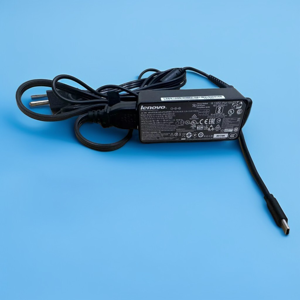 Genuine OEM 45W USB C Adapter Charger For HP Chromebook 934739-850 L43407-001 US