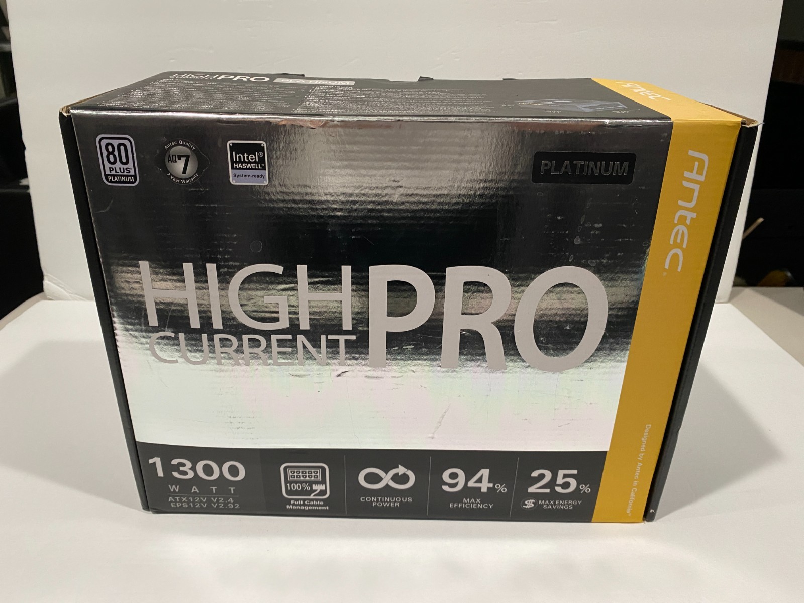 Antec High Current Pro HCP-1300 Platinum 1300W SEALED/NEW COND