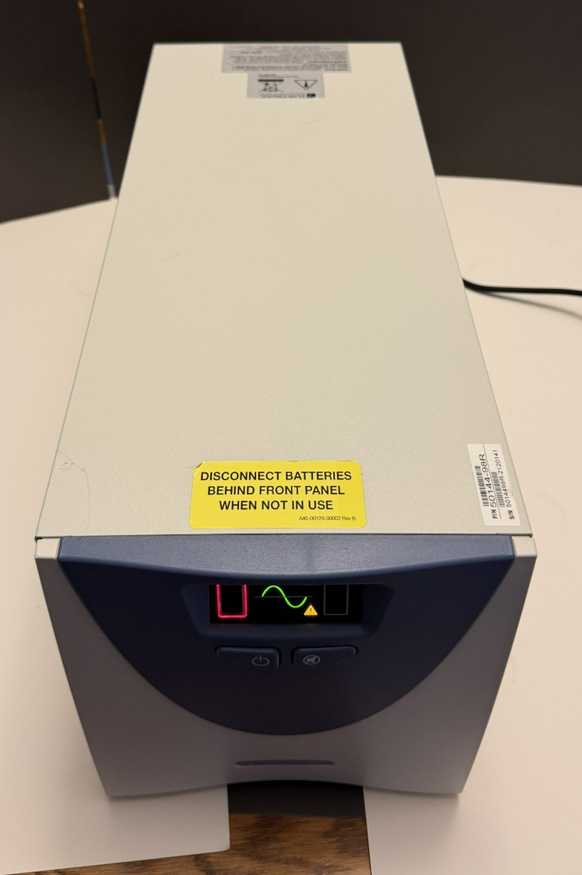Powervar UPS Model ABCE1442-11 50144-98R. 1440VA/1296W. NO BATTERIES. No cable