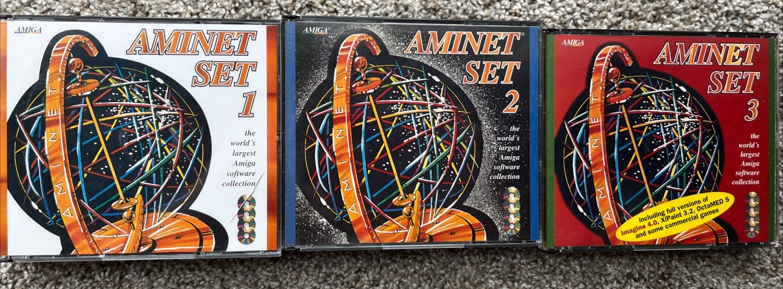 Aminet Set 1,2 & 3 - 1995-1996 for Commodore Amiga