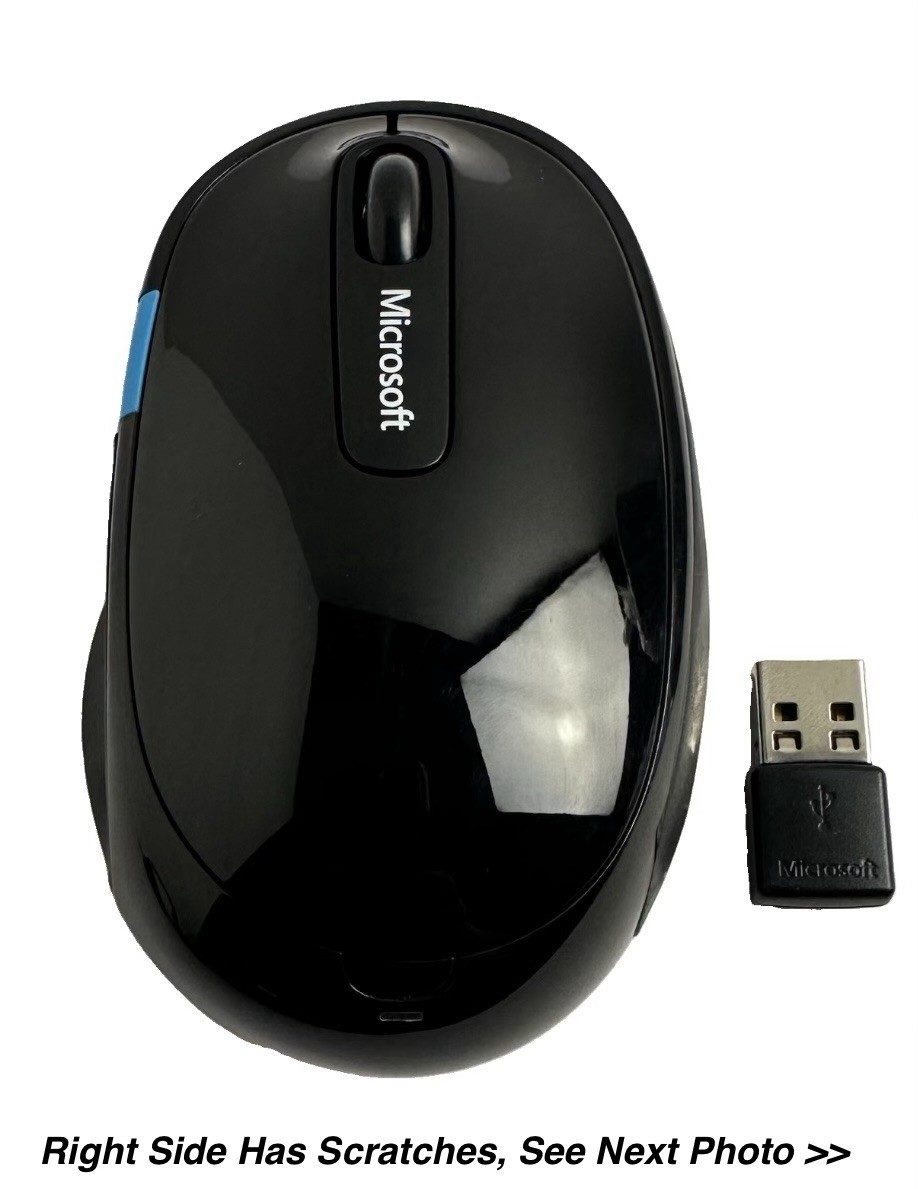 Microsoft Sculpt Comfort Bluetooth Mouse 2.4Ghz ( 1557 ) With Dongle ( 1461 )