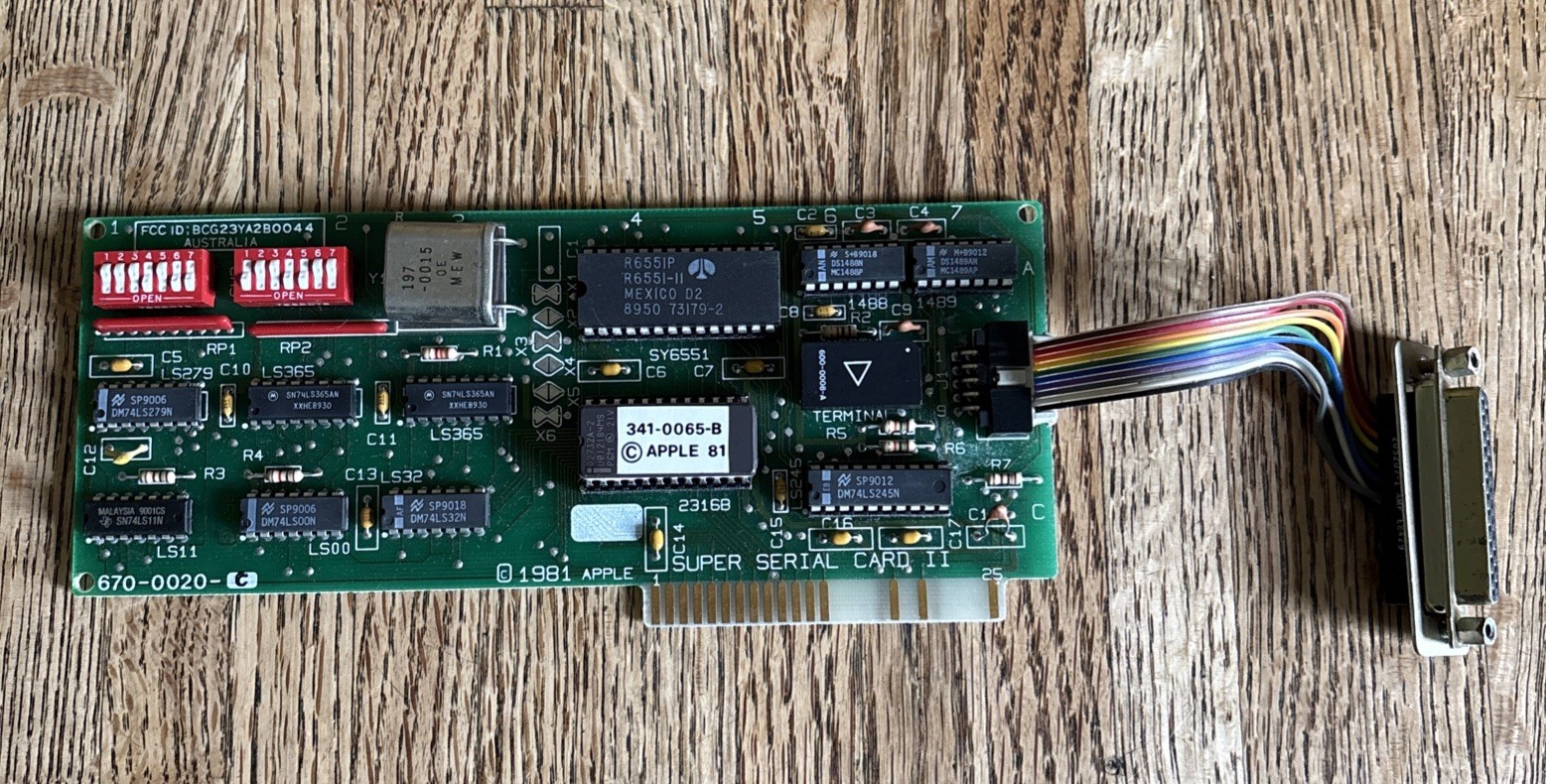 Apple Super Serial Card II