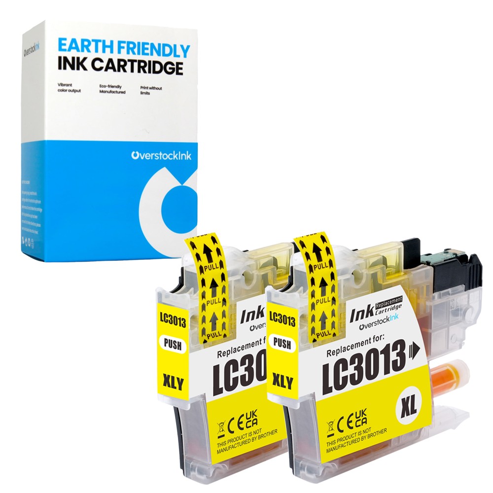 OSI Compatible 2PK LC3013Y Ink Cartridges fits Brother DCP-J572DW J772DW J774DW