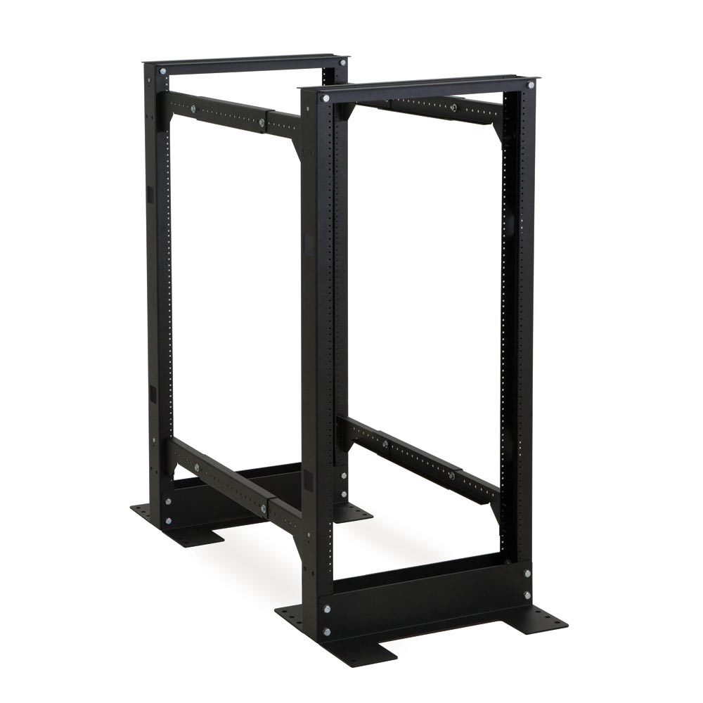 Kendall Howard 24U 4-Post Adjustable Rack 1940-3-100-24