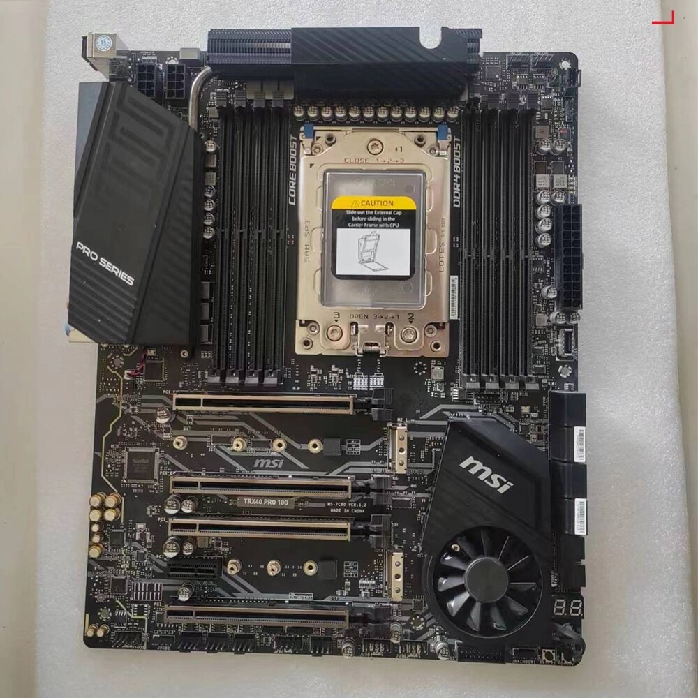 For MSI TRX40 PRO 10G Motherboard Socket sTRX4 DDR4 ATX Mainboard