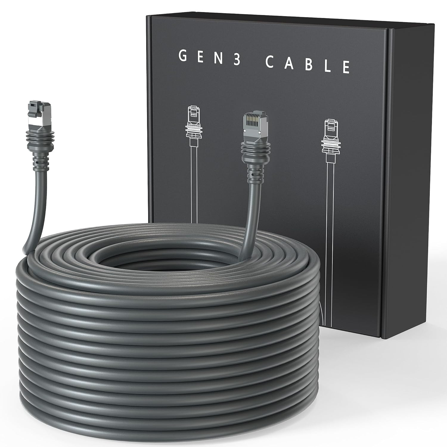 LUCMO 100FT/ 30M Cable for Starlink, Compatible with Starlink Standard Gen 3/ St