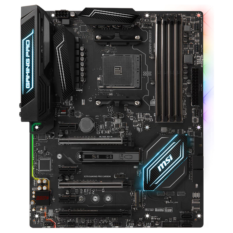 For MSI X370 GAMING PRO CARBON Motherboard AMD AM4 DDR4 ATX Mainboard