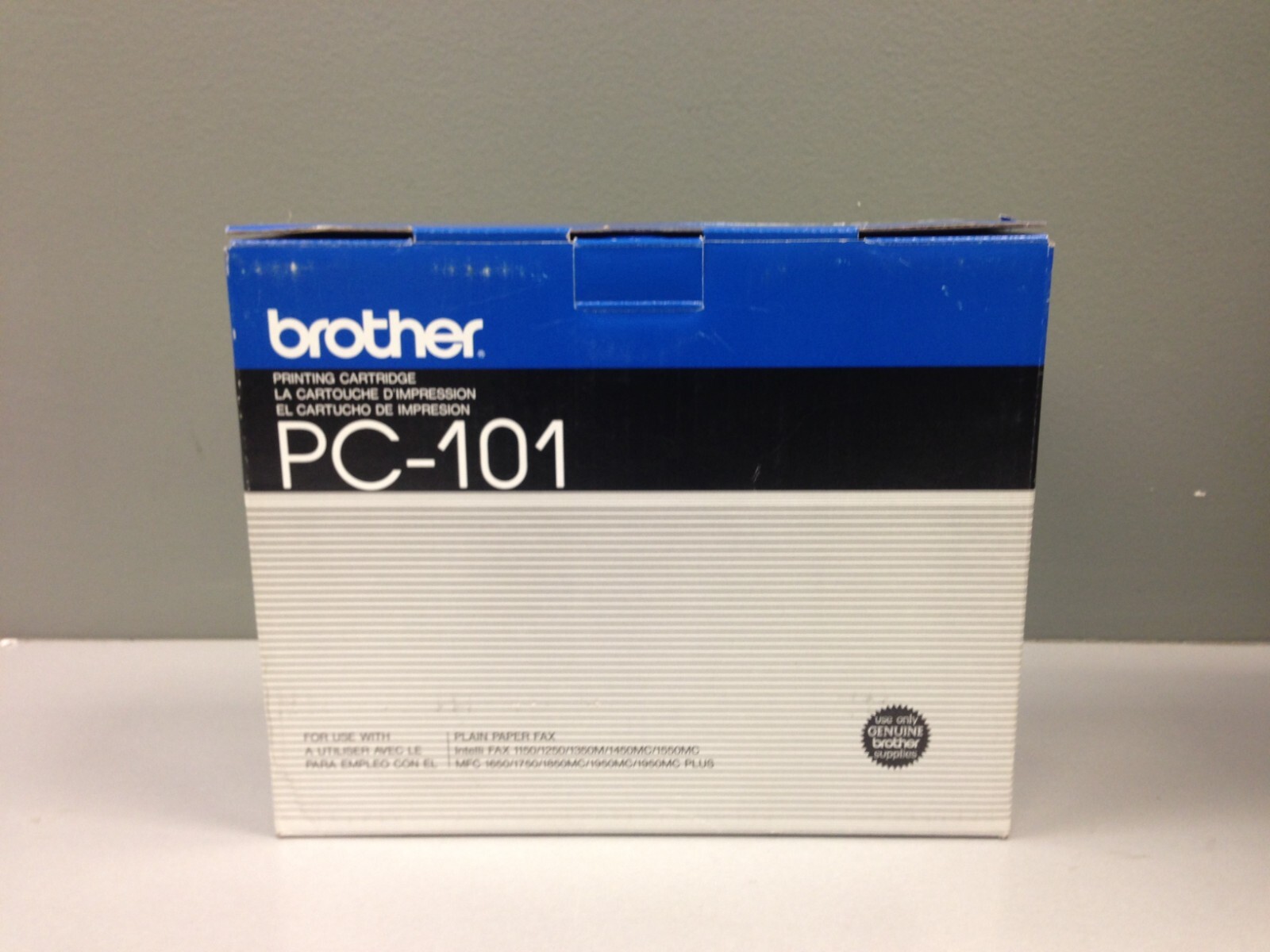 Brother PC-101 Thermal Ribbon Genuine New OEM Sealed Box