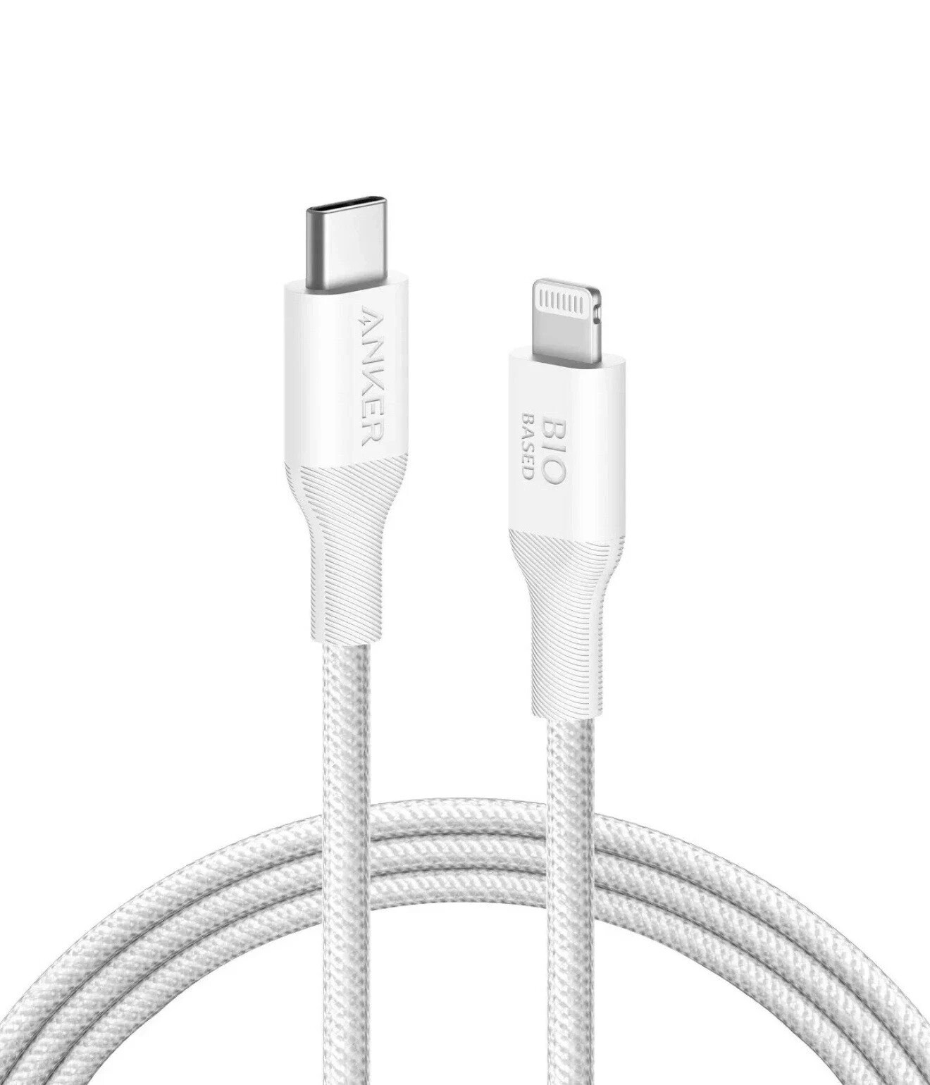 Anker 10ft  USB-C ECO Friendly Fast Charging Cable - Whit Brand New