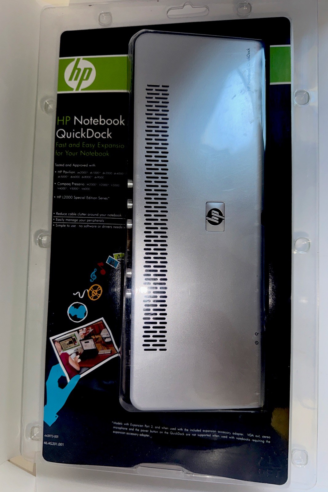 HP Notebook Quick Dock Model# ES631AA#ABA Factory Sealed New